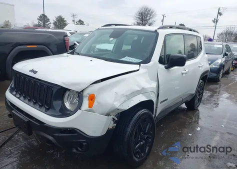 2018 Jeep Renegade Upland Edition 4X4 z USA, uszkodzony, nr VIN ZACCJBABXJPJ14151